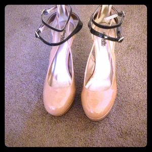 Brand new nude heels