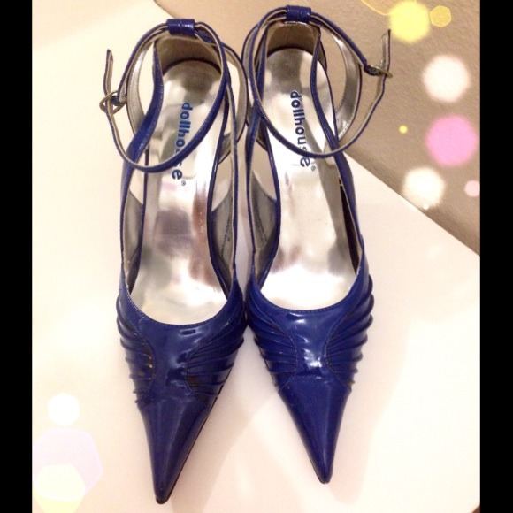 Blue dollhouse shoes 🎀RESERVED FOR @ZSOY🎀