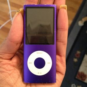 Purple iPod nano 4th generation