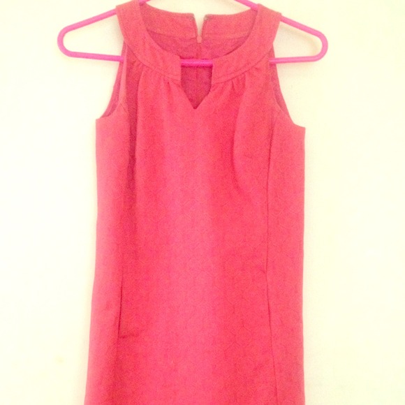 Coral dress