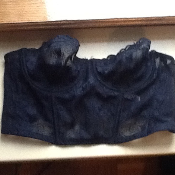 36a black lace bustier strapless, for sexy girls