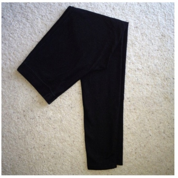 S O L D. Black Denim-look Leggings