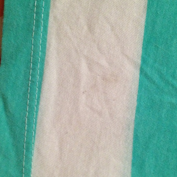 ❌Sold Mint striped tank top - Picture 2 of 3