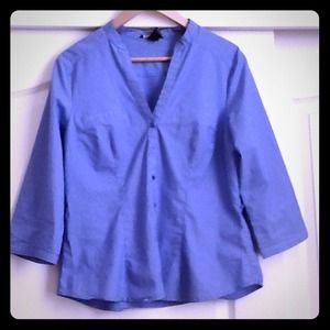 XX SOLDXX Blue button down