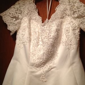 Wedding dress from David's bridal. Never worn.