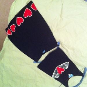 Handmade in ft lauderdale tank n skirt set