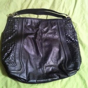 100% authentic Elliot Lucca black leather