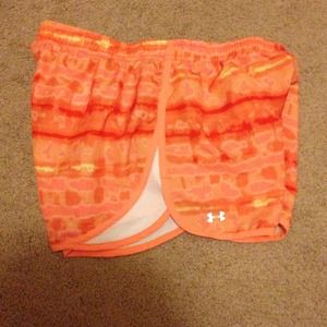 Sold in a bundle Orange underarmor shorts