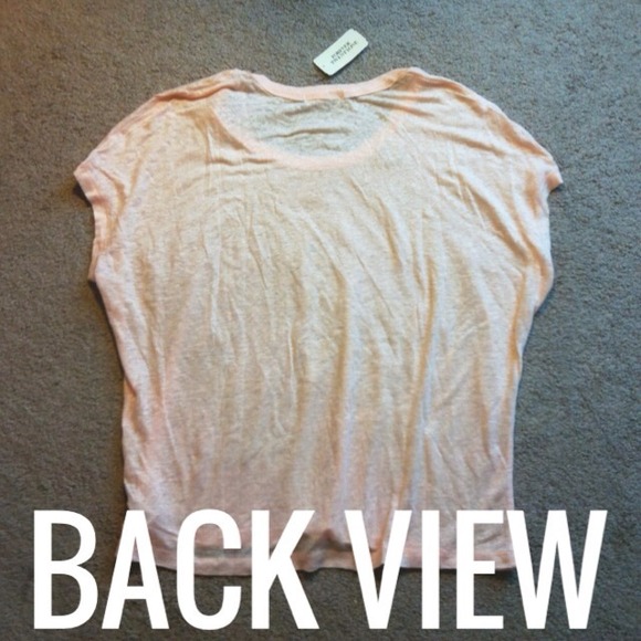 Peach sheer top - Picture 2 of 4