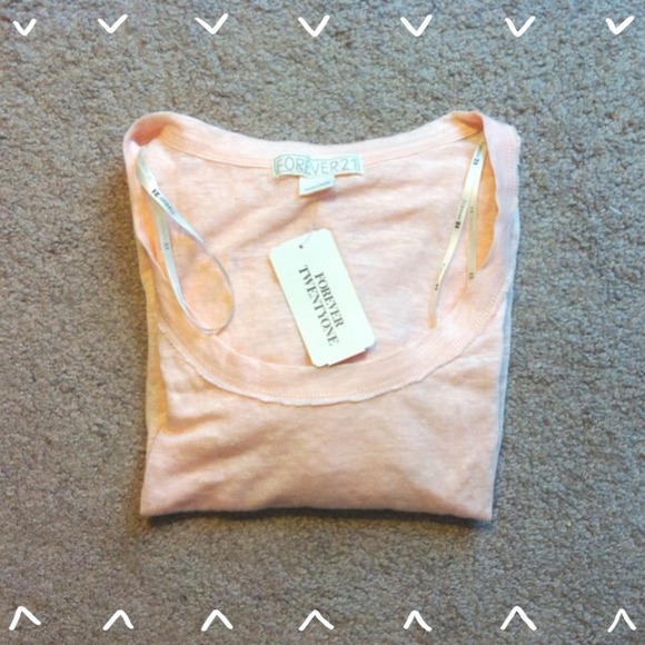 Peach sheer top - Picture 4 of 4