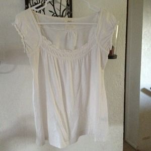 💥White baby doll T