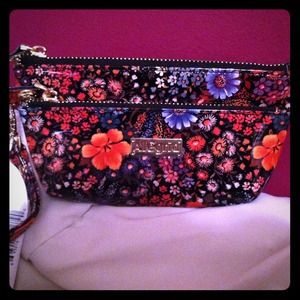 Midnight Garden Multi-use wristlet!