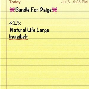 SOLD: Bundle for Paige