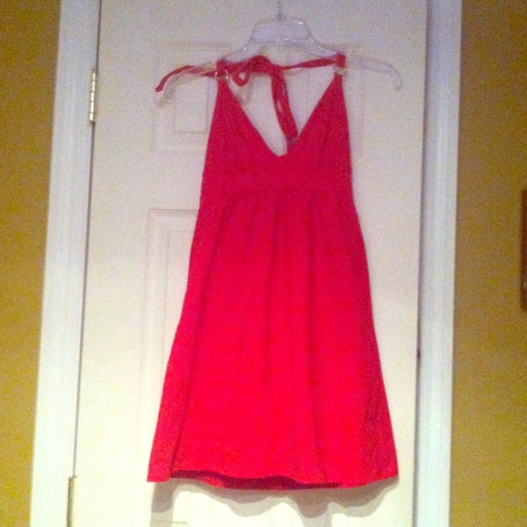 Victoria's Secret Hot red little beach dress