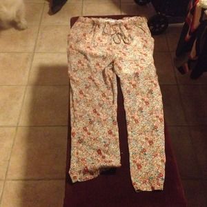 Floral pants