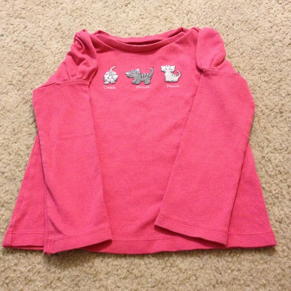 🔴SOLD🔴Gymboree pink top long sleeves