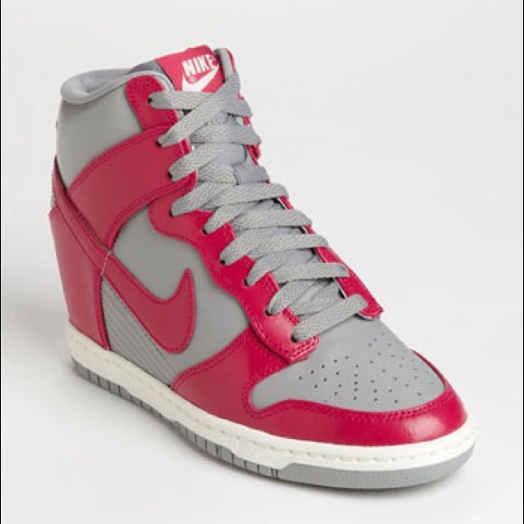 Sold!!Nike Dunk Sky Hi Wedge Sneaker - Picture 1 of 4