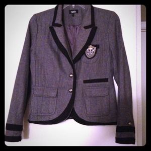 Rue21 grey wool blazer