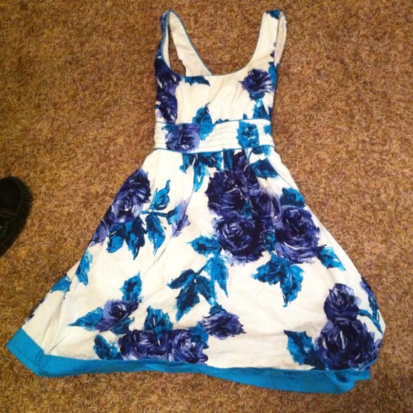 Blue Flower Dress
