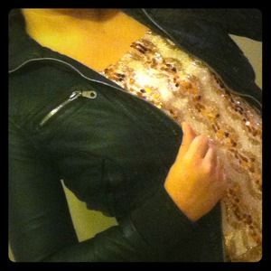 @maletta Delia's Bomber Jacket NWOT