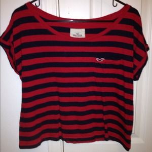 Hollister crop tops worn twice