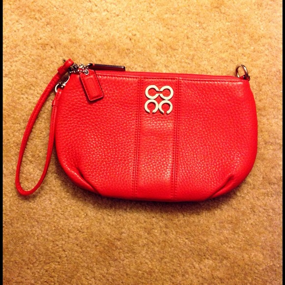 Coach wristlet or clutch