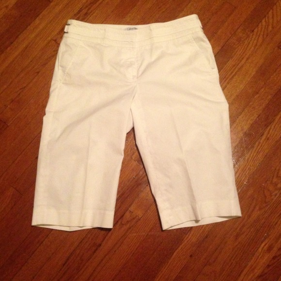 Calvin Klein white Bermuda short bundle deal