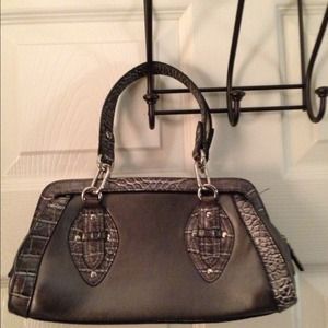 Silver handbag