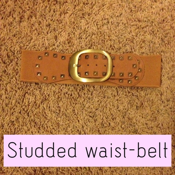 Studded waist-belt