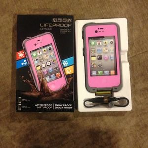 Lifeproof case for iPhone 4/4s PINK