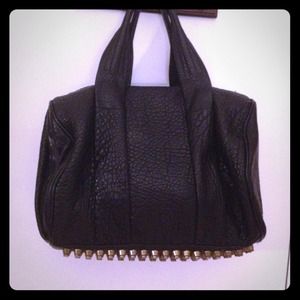 traded💗🎉. Melrose Glam satchel w/gold studs