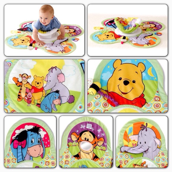 winnie the pooh tummy time mat