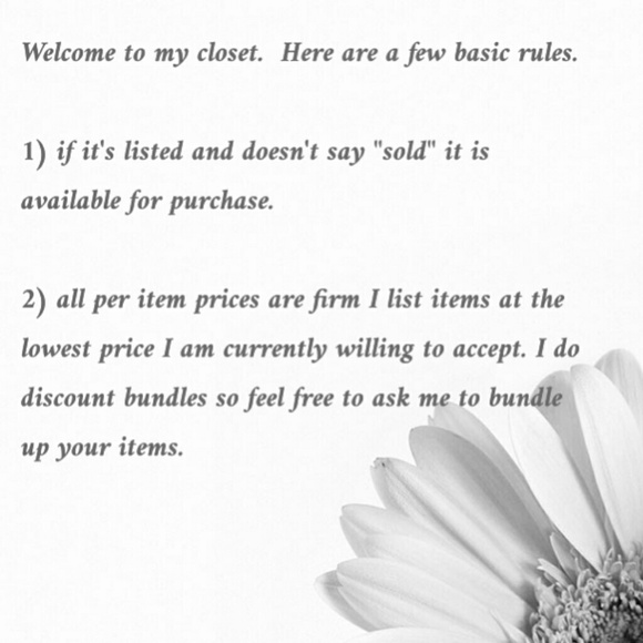 Welcome to my closet!