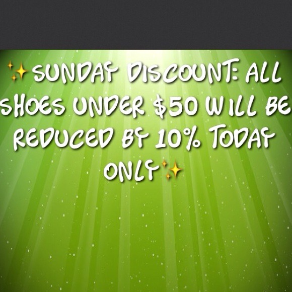 ✨Sunday discounts✨