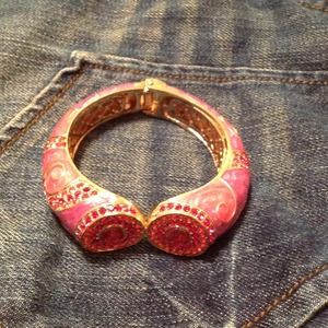 🚫SOLD!!!!!!   PINK!!!  with stones Bracelet 🚫