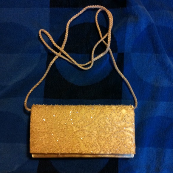 Gorgeous cream clutch