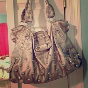 Grey purse