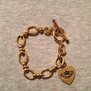 Juicy couture gold bracelet