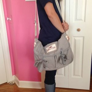 Hollister tote, cross- body bag