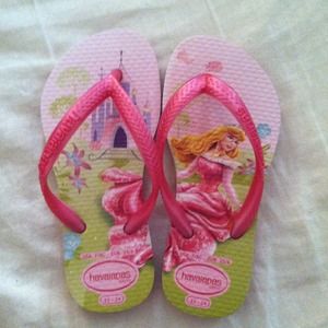 Havaianas toddler Aurora flip flops