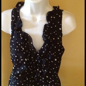 ANN TAYLOR SLEEVELESS BLOUSE