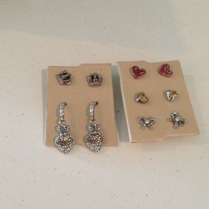 Juicy Couture Earrings - Lot of 5!