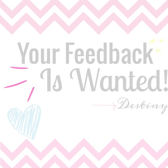 Please leave comments,questions,or feedback here!!