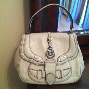 Juicy couture white leather handbag! Perfect gift.