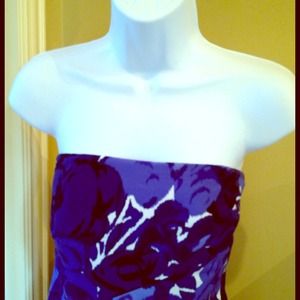 ANN TAYLOR STRAPLESS DRESS. - GREAT FOR WEDDINGS!