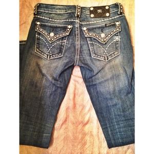 Medium washed, Miss Me boot cut jeans