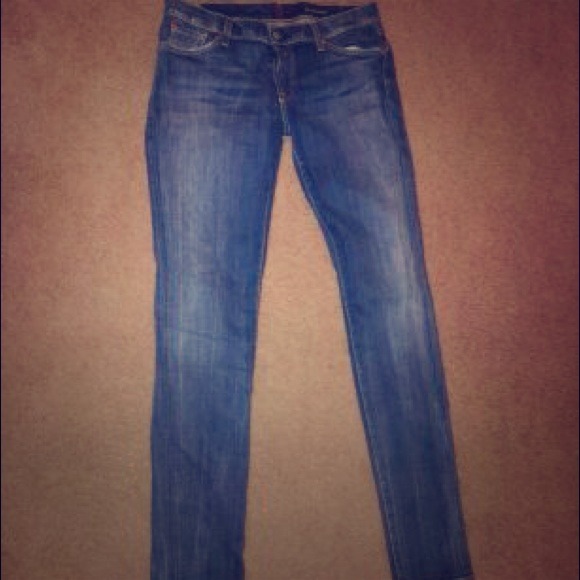 7 for All Mankind jeans.