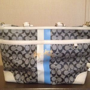 REDUCED!  Coach diaper bag
