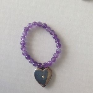 Amethyst bracelet