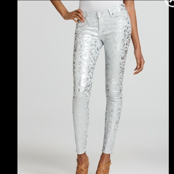 7 for all Mankind Denim - 🎉HOST PICK🎉HOT 7FOR ALL MANKIND Metallic Skinny!